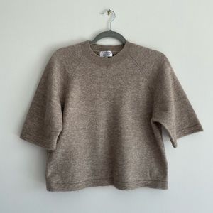 SOLD & Other stories Boxy Alpaca Knit T-Shirt XS